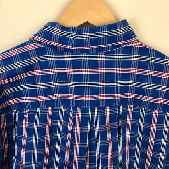 Carhartt Shirt Mens L Blue Plaid Button Down Collared Casual Long Sleeve… - Picture 6 of 7